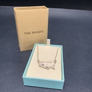 Lisa Leonard Sterling Silver STATE OF MY HEART USA Texas Utah Pendant Necklace